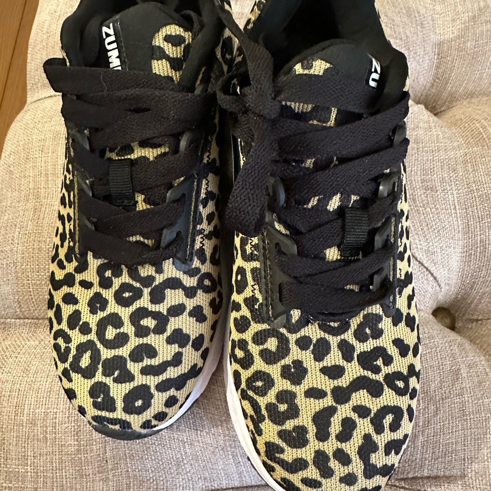Zumba Leopard Print Sneakers